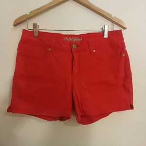 Candy Apple Red Shorts